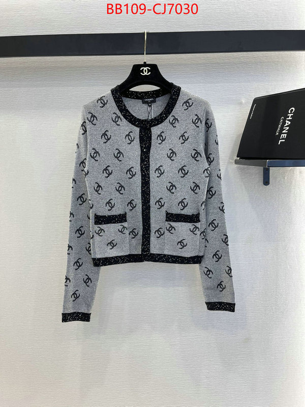 Clothing-Chanel where can i buy ID: CJ7030 $: 109USD