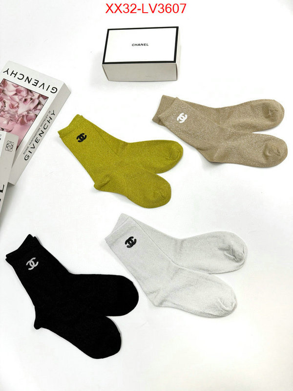 Sock-Chanel designer 7 star replica ID: LV3607 $: 32USD