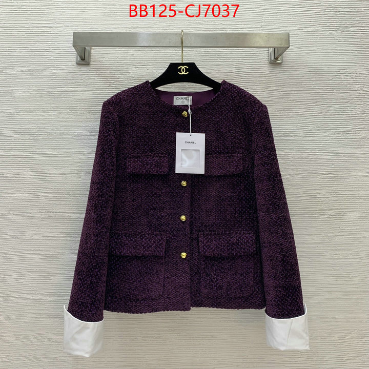 Clothing-Chanel online sales ID: CJ7037 $: 125USD