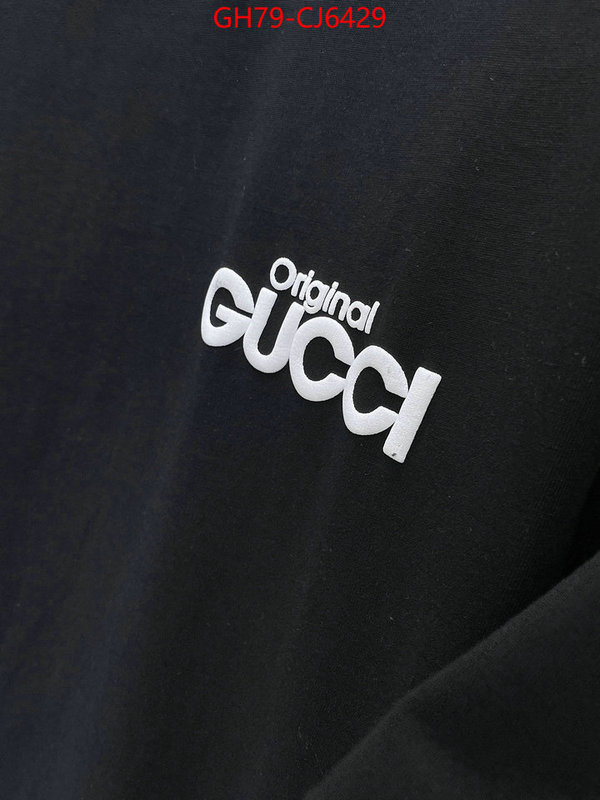 Clothing-Gucci exclusive cheap ID: CJ6429 $: 79USD