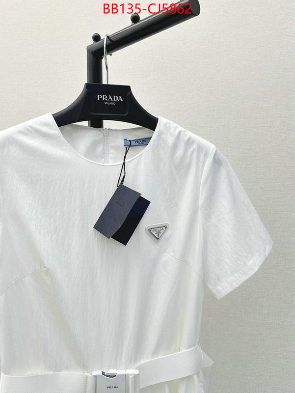 Clothing-Prada the top ultimate knockoff ID: CJ5862 $: 135USD