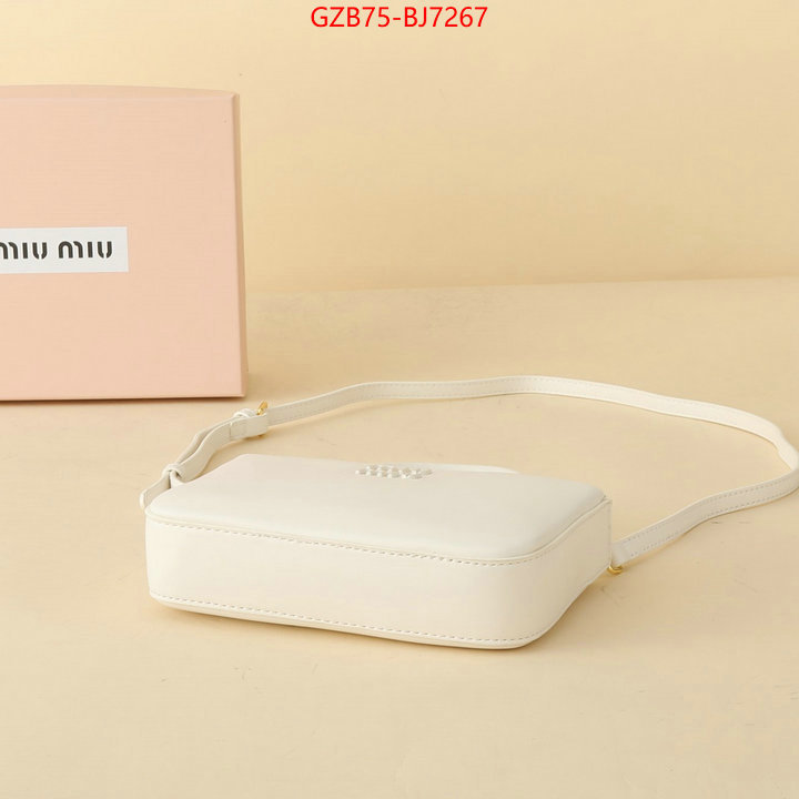 Miu Miu Bags(4A)-Handbag- perfect ID: BJ7267 $: 75USD,