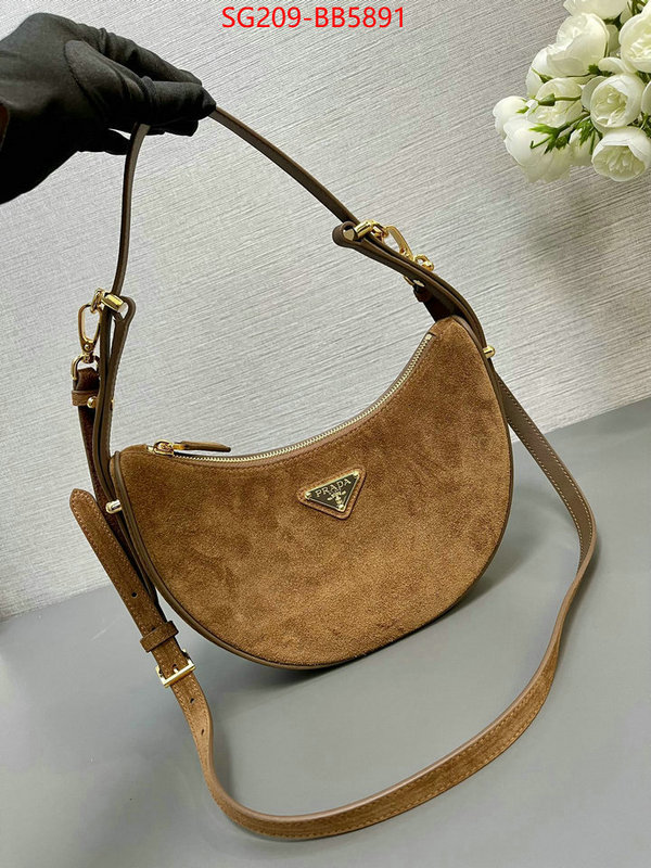 Prada Bags(TOP)-Crossbody- the online shopping ID: BB5891 $: 209USD,