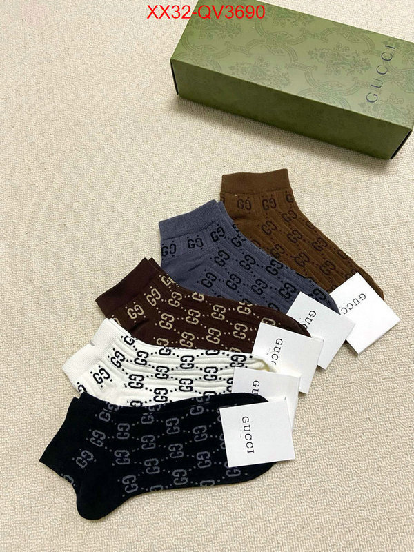 Sock-Gucci luxury ID: QV3690 $: 32USD