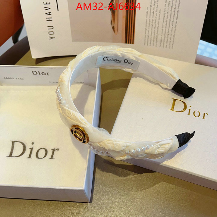 Hair band-Dior online store ID: AJ6634 $: 32USD