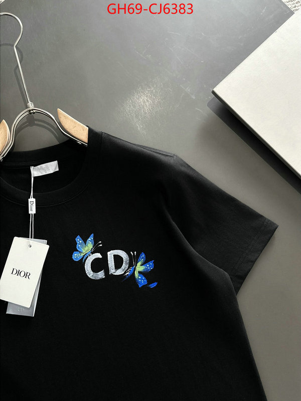 Clothing-Dior shop the best high authentic quality replica ID: CJ6383 $: 69USD