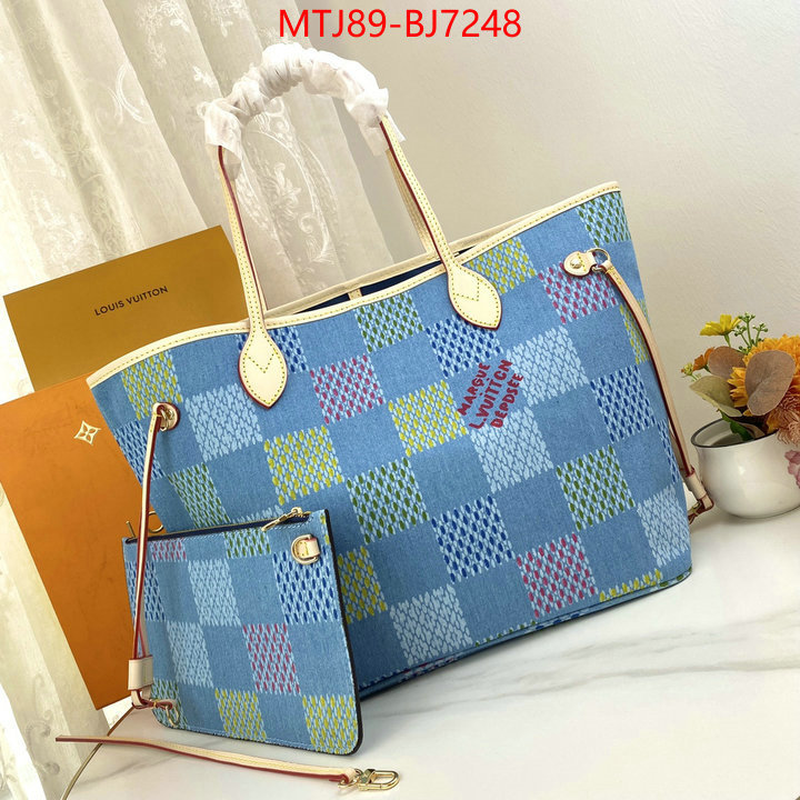 LV Bags(4A)-Neverfull- is it illegal to buy dupe ID: BJ7248 $: 89USD,