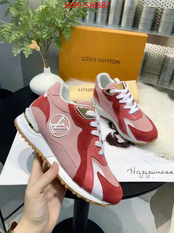 Women Shoes-LV good quality replica ID: SJ6887 $: 99USD