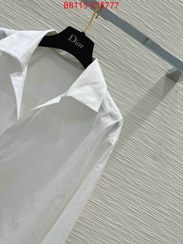 Clothing-Dior replica 1:1 ID: CJ5777 $: 115USD