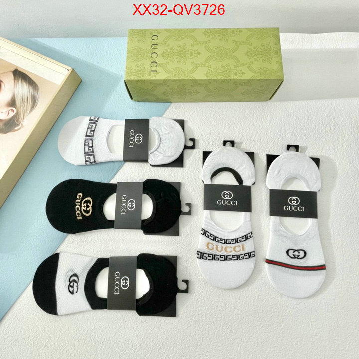 Sock-Gucci top brands like ID: QV3726 $: 32USD