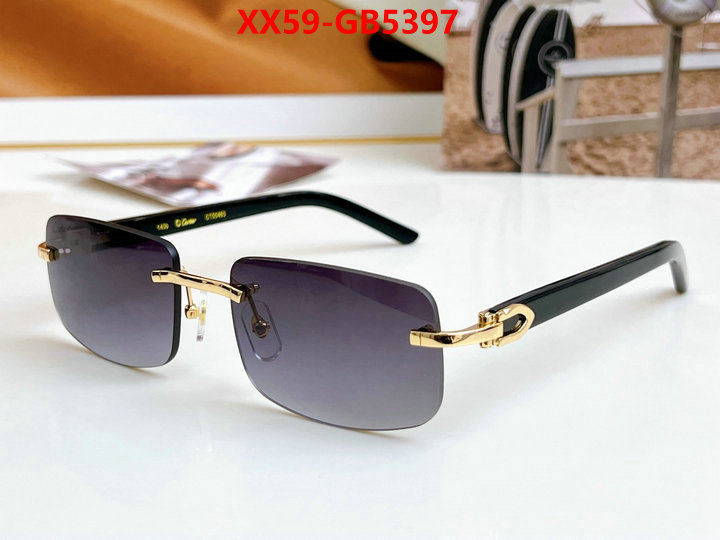 Glasses-Cartier high-end designer ID: GB5397 $: 59USD