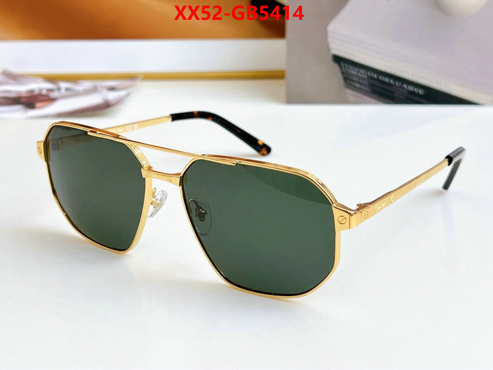 Glasses-Cartier buy high-quality fake ID: GB5414 $: 52USD