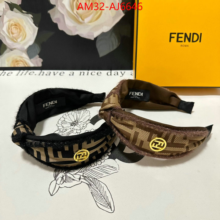 Hair band-Fendi top quality fake ID: AJ6646 $: 32USD