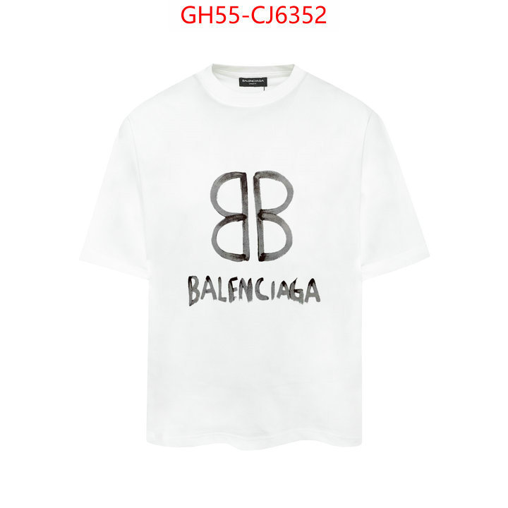 Clothing-Balenciaga shop the best high quality ID: CJ6352 $: 55USD