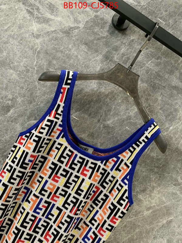 Clothing-Fendi designer 1:1 replica ID: CJ5785 $: 109USD