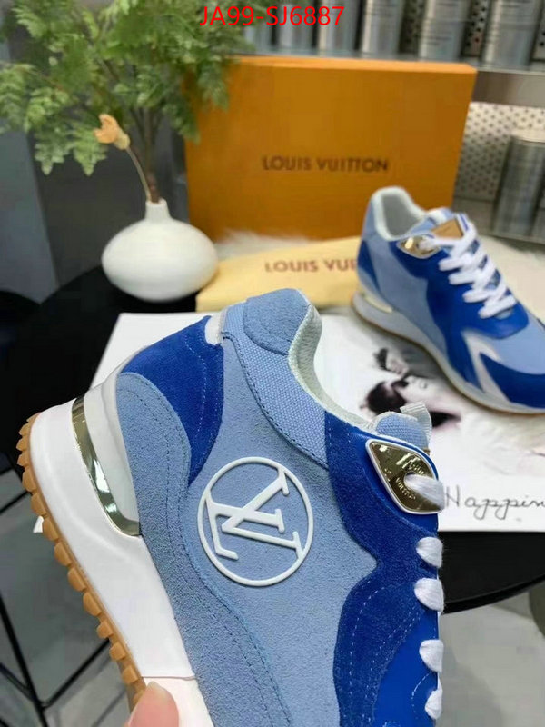 Men Shoes-LV aaaaa class replica ID: SJ6887 $: 99USD