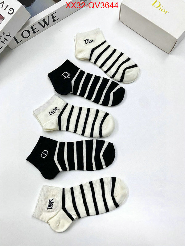 Sock-Dior fake ID: QV3644 $: 32USD