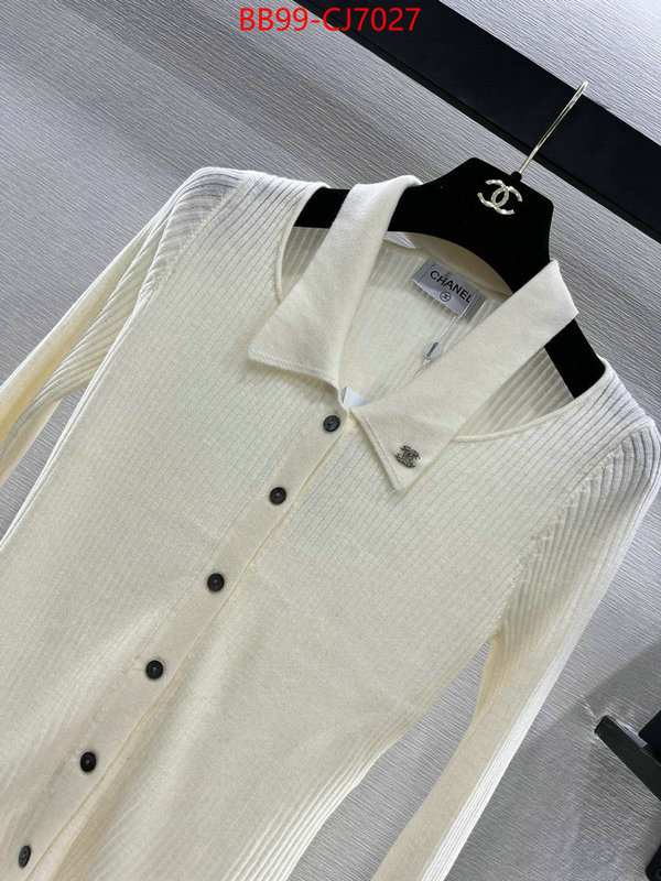 Clothing-Chanel high quality perfect ID: CJ7027 $: 99USD