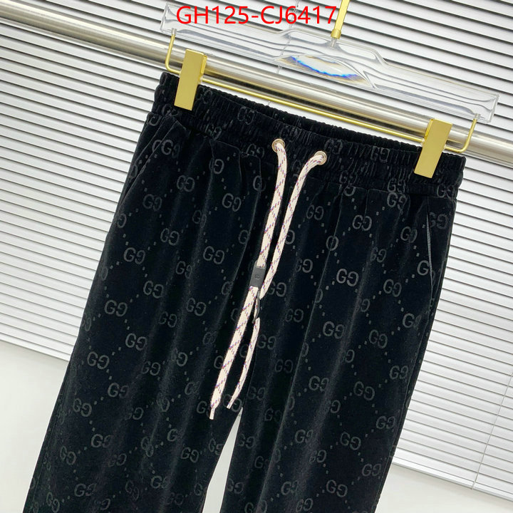 Clothing-Gucci the highest quality fake ID: CJ6417 $: 125USD