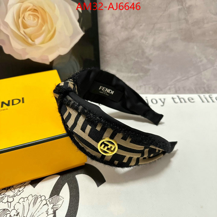 Hair band-Fendi top quality fake ID: AJ6646 $: 32USD