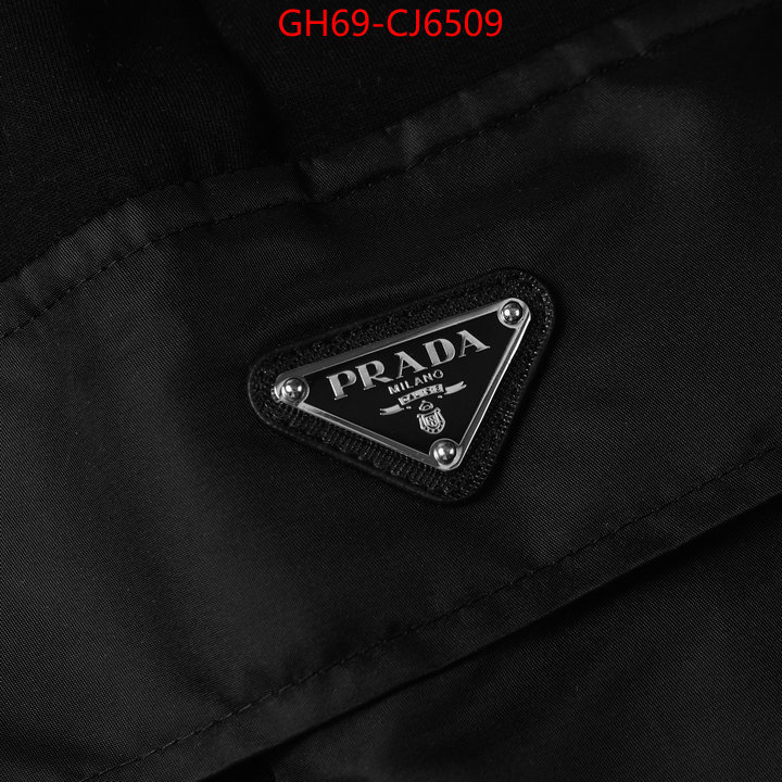 Clothing-Prada shop the best high authentic quality replica ID: CJ6509 $: 69USD