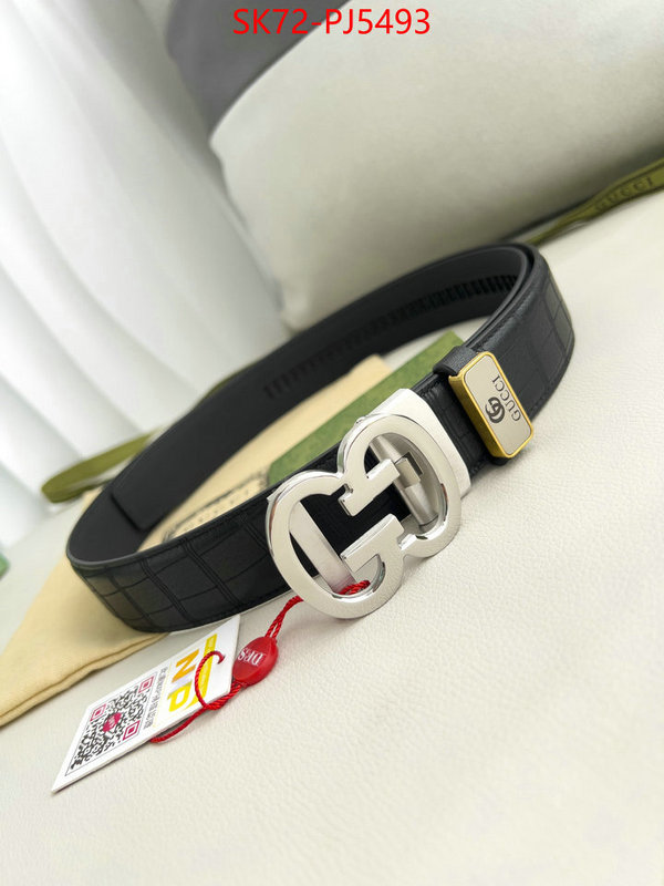 Belts-Gucci how to buy replcia ID: PJ5493 $: 72USD