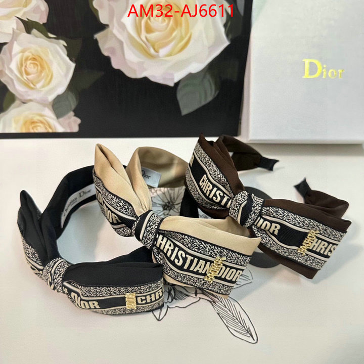 Hair band-Dior knockoff highest quality ID: AJ6611 $: 32USD