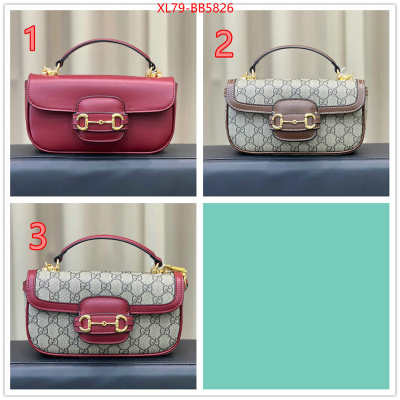 Gucci Bags(4A)-Horsebit- fashion ID: BB5826 $: 79USD,