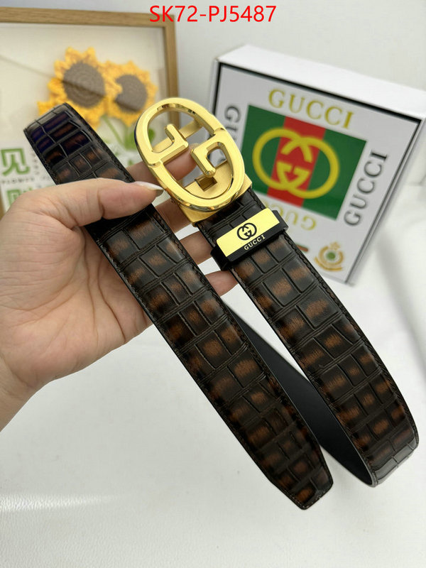 Belts-Gucci can i buy replica ID: PJ5487 $: 72USD