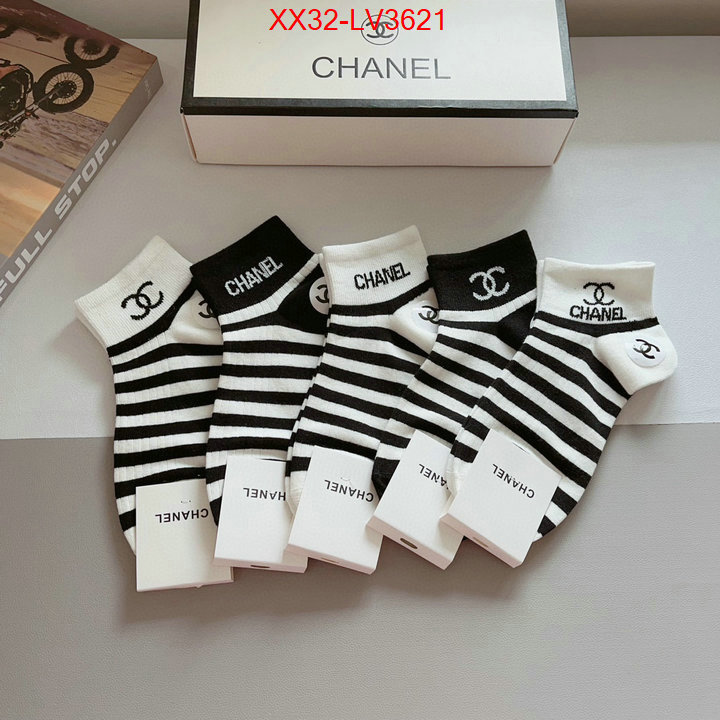 Sock-Chanel best quality replica ID: LV3621 $: 32USD