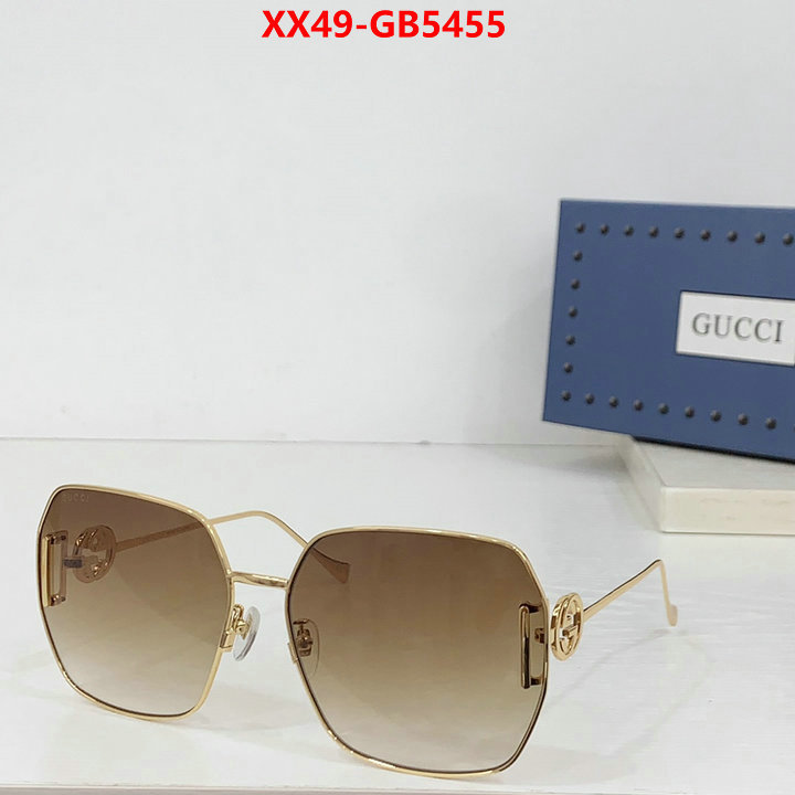 Glasses-Gucci 2024 luxury replicas ID: GB5455 $: 49USD