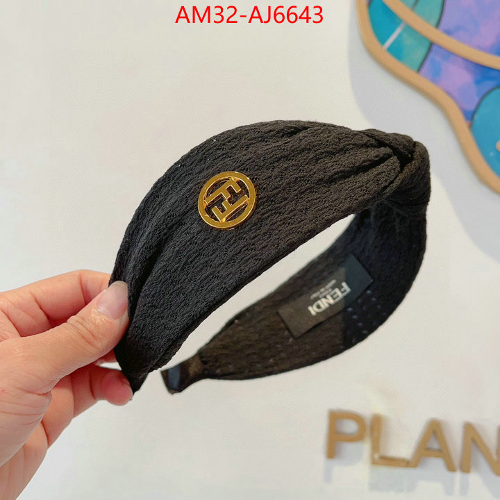 Hair band-Fendi best website for replica ID: AJ6643 $: 32USD