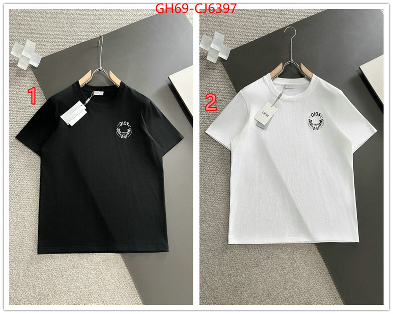 Clothing-Dior wholesale replica shop ID: CJ6397 $: 69USD