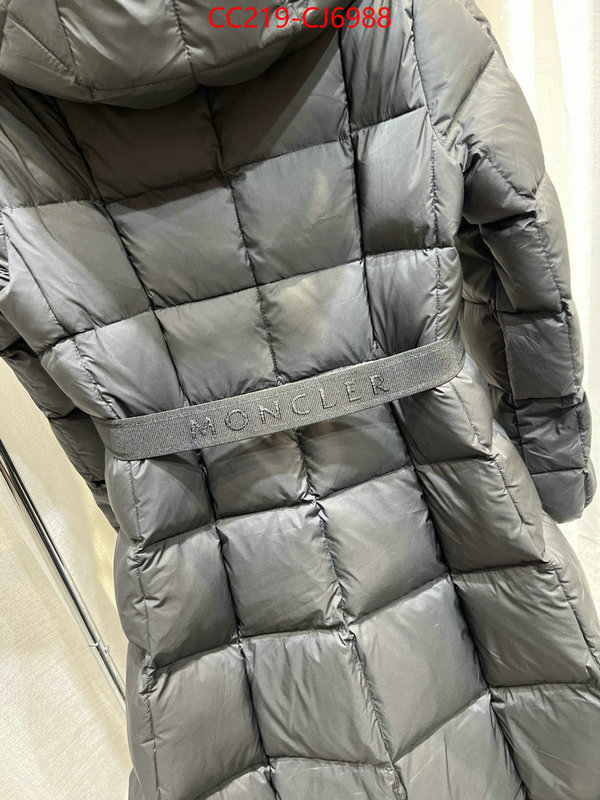 Down jacket Women-Moncler cheap high quality replica ID: CJ6988 $: 219USD