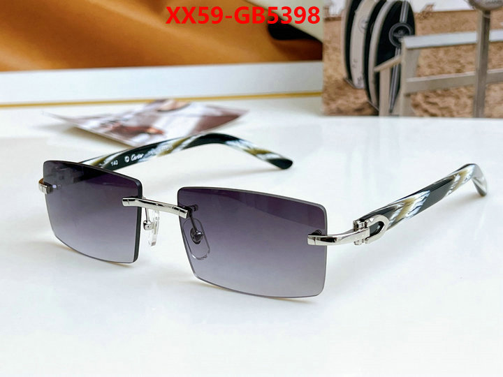 Glasses-Cartier aaaaa class replica ID: GB5398 $: 59USD