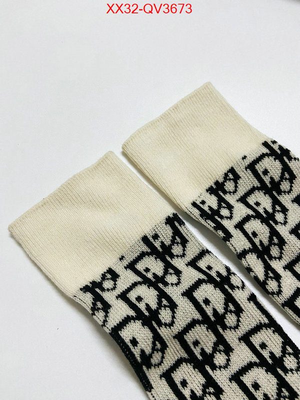 Sock-Dior high quality 1:1 replica ID: QV3673 $: 32USD