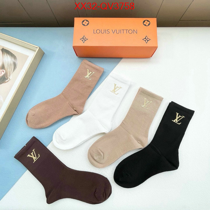 Sock-LV replica aaaaa designer ID: QV3758 $: 32USD