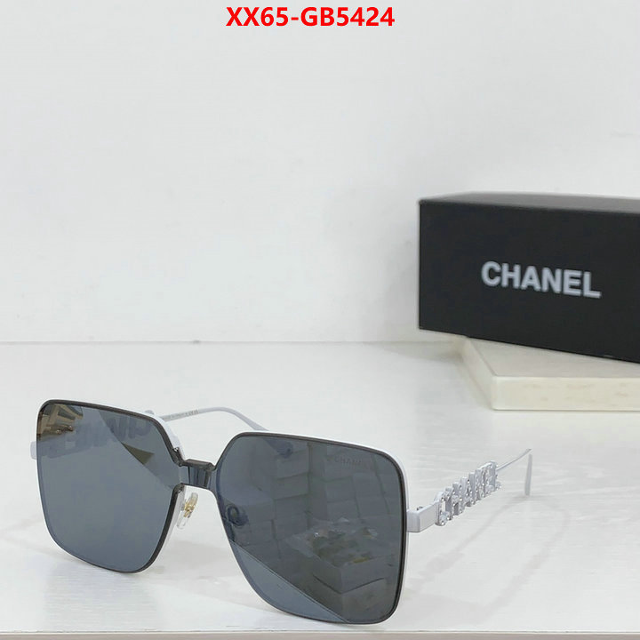 Glasses-Chanel buy high-quality fake ID: GB5424 $: 65USD