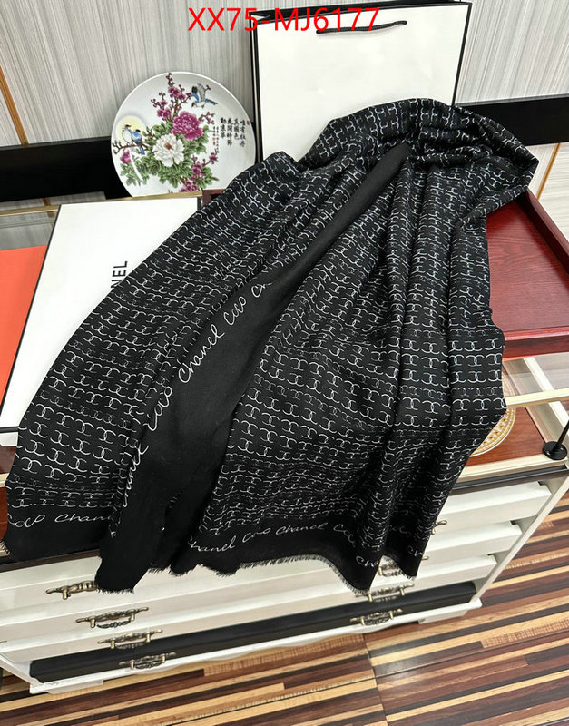 Scarf-Chanel shop designer replica ID: MJ6177 $: 75USD