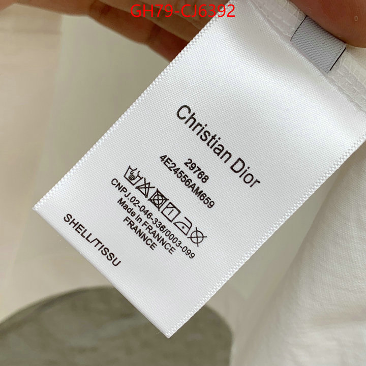 Clothing-Dior buy cheap ID: CJ6392 $: 79USD