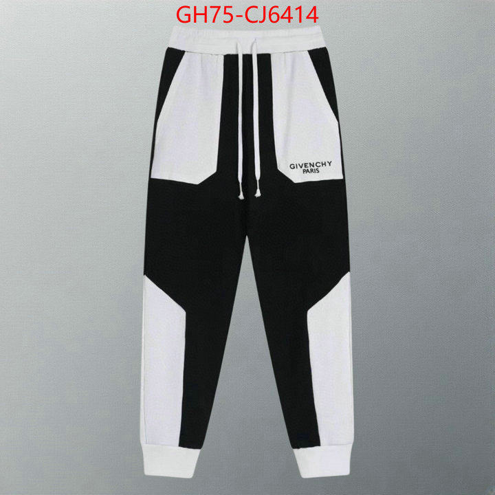 Clothing-Givenchy designer replica ID: CJ6414 $: 75USD