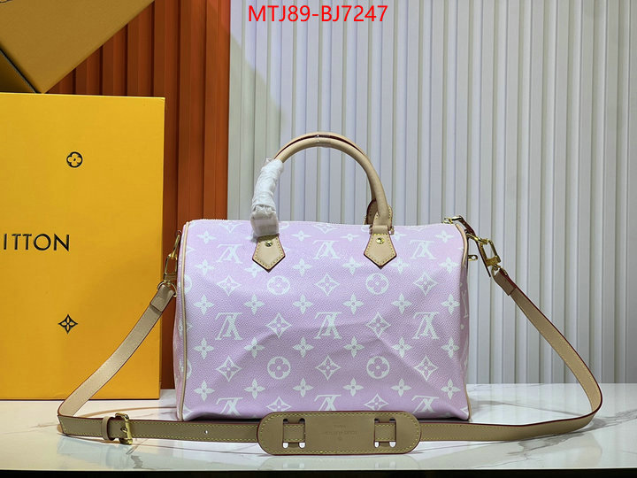 LV Bags(4A)-Speedy- aaaaa replica ID: BJ7247 $: 89USD,