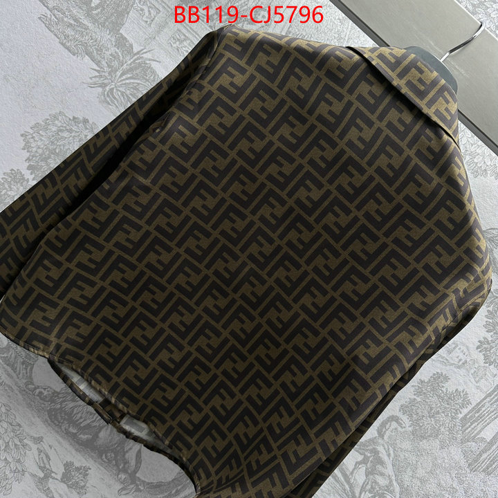 Clothing-Fendi how quality ID: CJ5796 $: 119USD