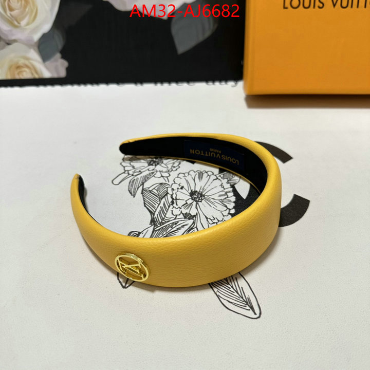 Hair band-LV fake high quality ID: AJ6682 $: 32USD