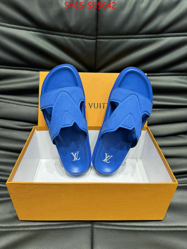 Men Shoes-LV highest quality replica ID: SB5642 $: 85USD