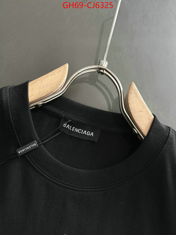 Clothing-Balenciaga wholesale designer shop ID: CJ6325 $: 69USD