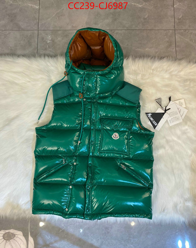 Down jacket Men-Moncler top quality replica ID: CJ6987 $: 239USD