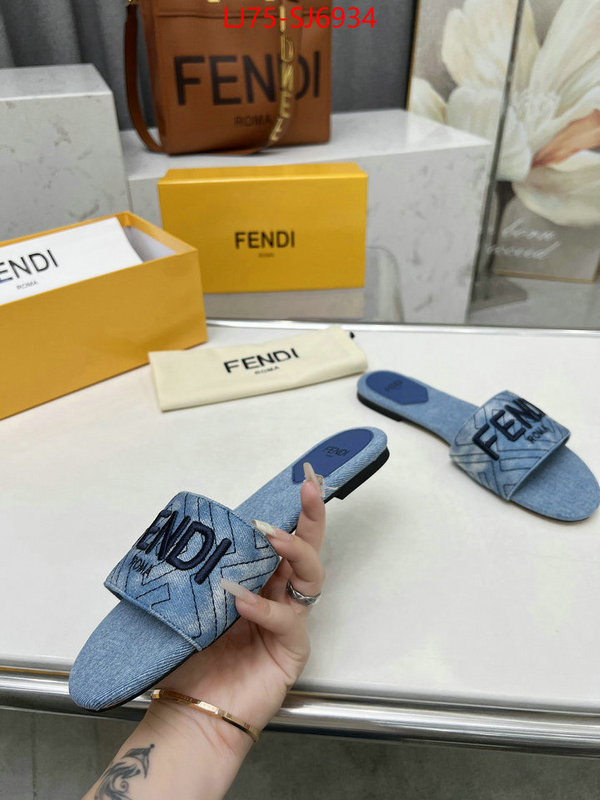 Women Shoes-Fendi wholesale ID: SJ6934 $: 75USD