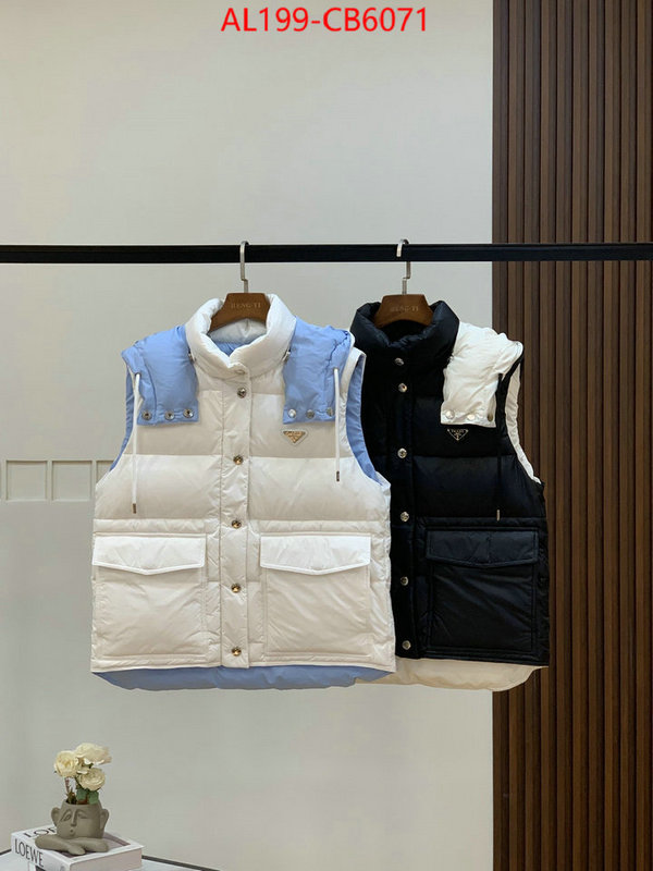 Down jacket Women-Prada what 1:1 replica ID: CB6071 $: 199USD