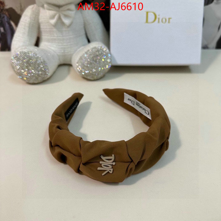 Hair band-Dior how to find designer replica ID: AJ6610 $: 32USD